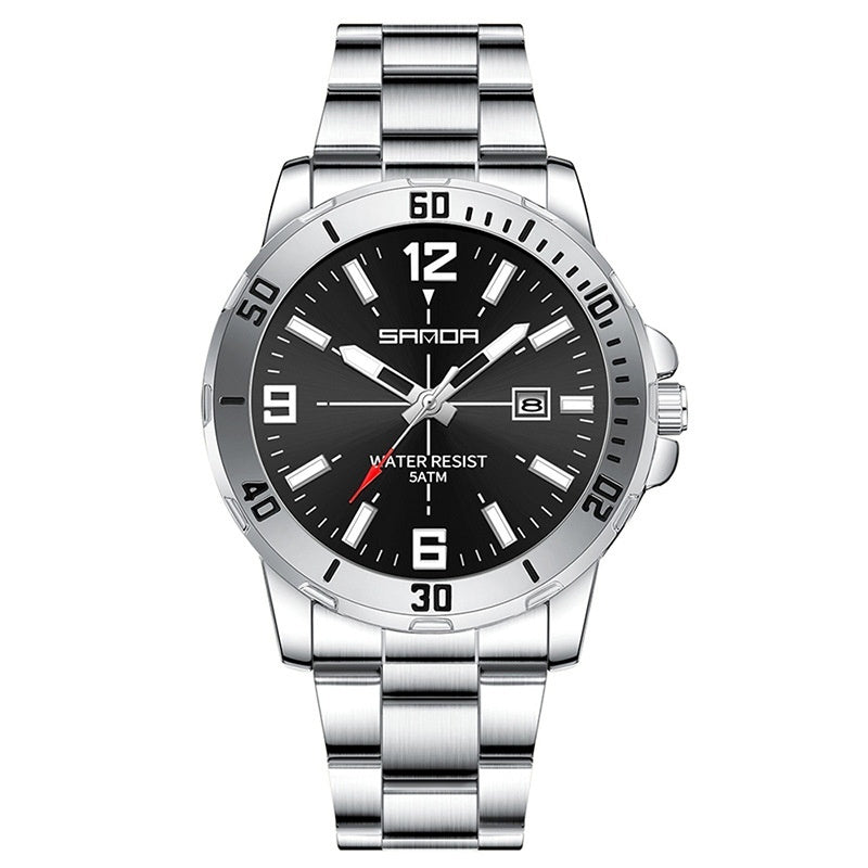 Multifunctional Waterproof Quartz Watch For Men